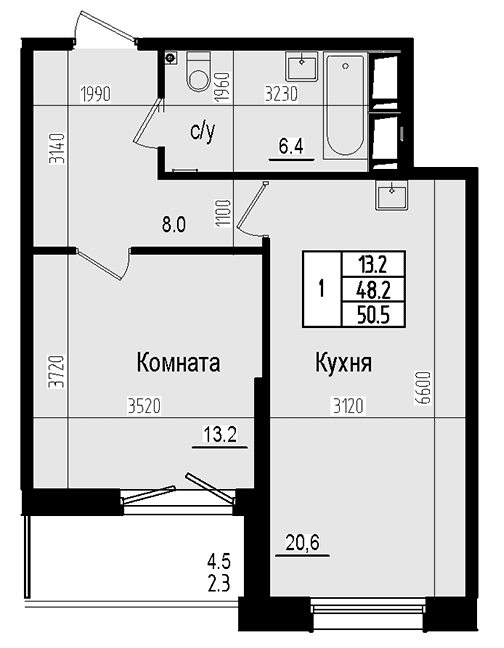 Планировка квартиры