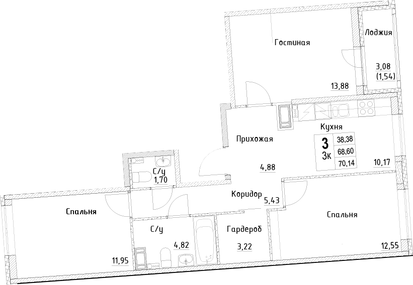 Планировка квартиры