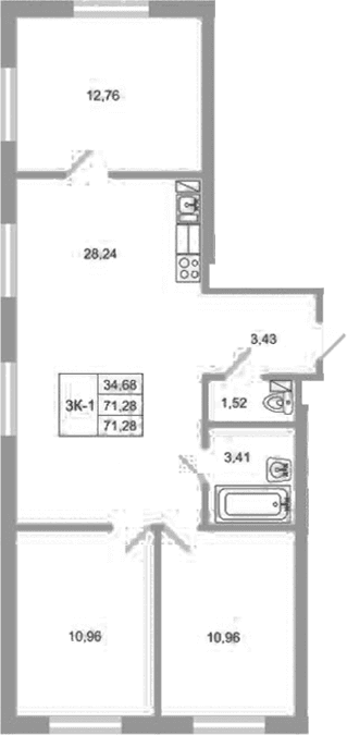 Планировка квартиры