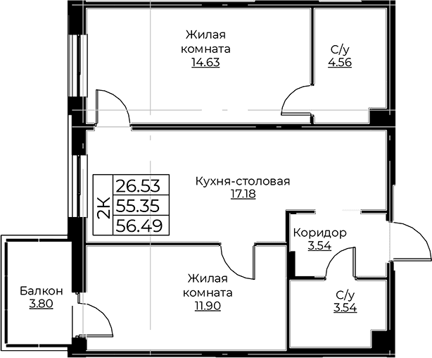Планировка квартиры