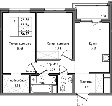 Планировка квартиры