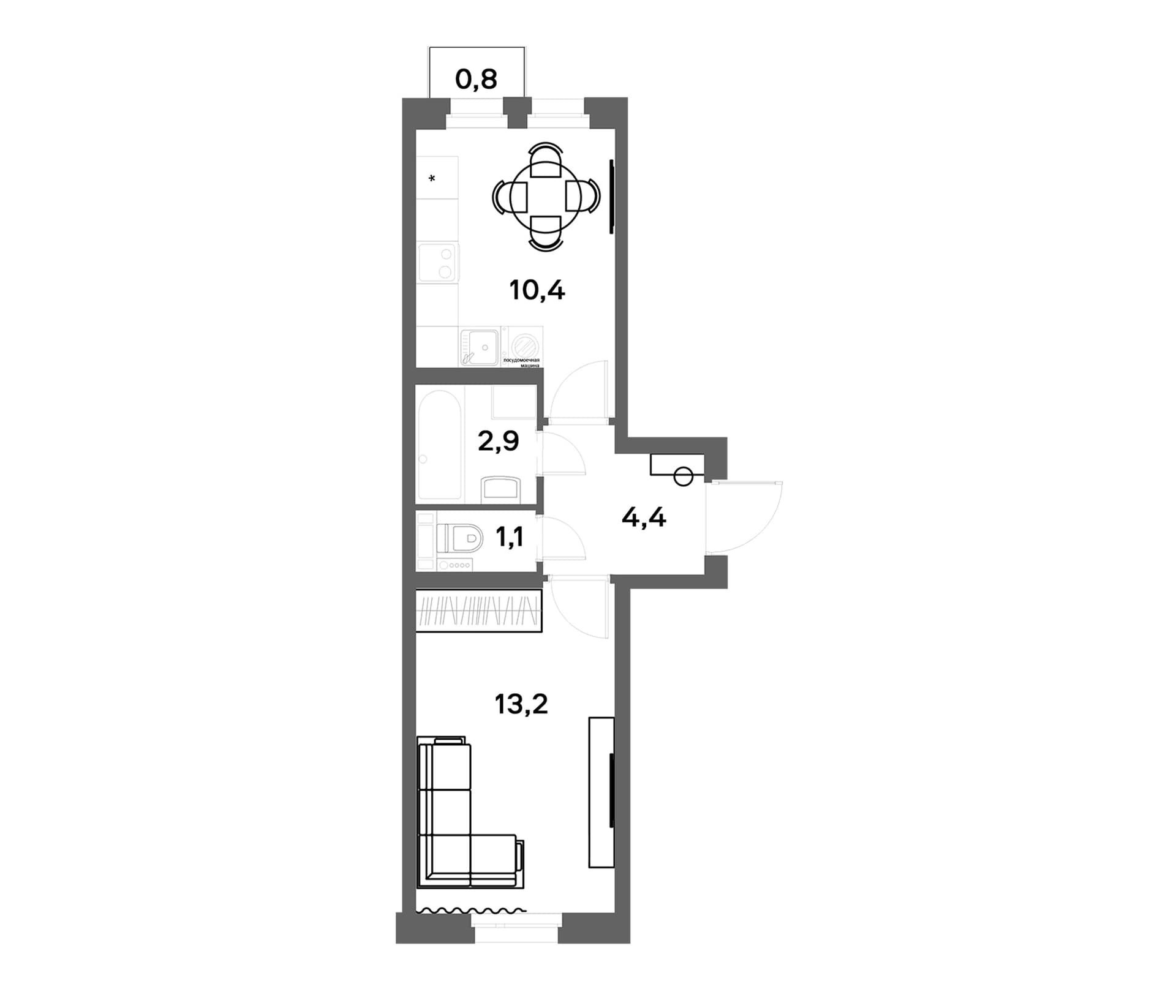 Планировка квартиры