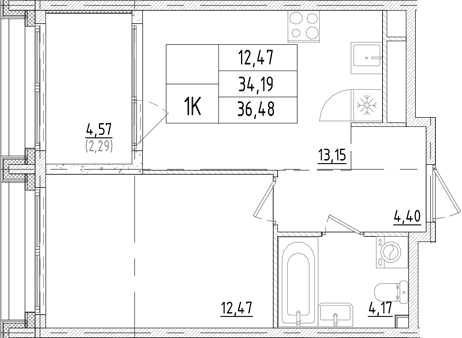 Планировка квартиры