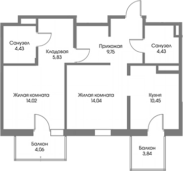 Планировка квартиры