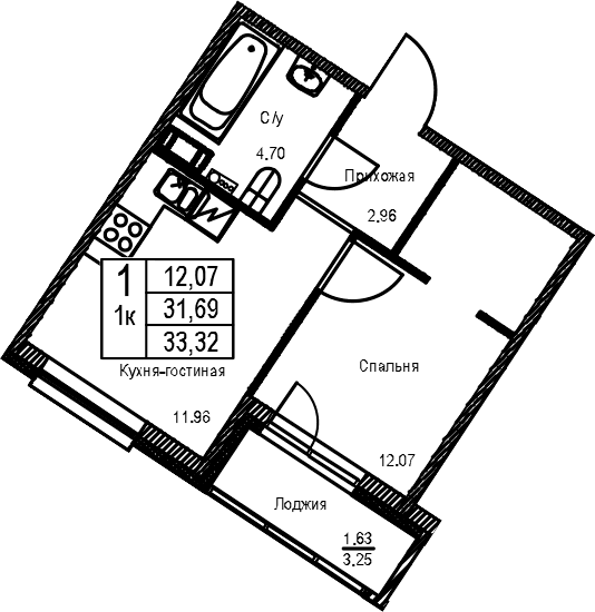 Планировка квартиры