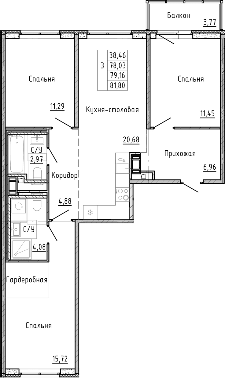 Планировка квартиры