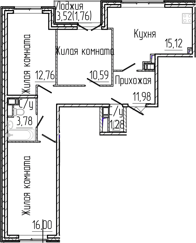Планировка квартиры