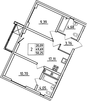 Планировка квартиры
