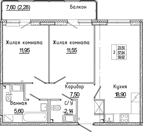 Планировка квартиры