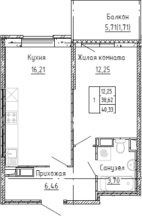 Планировка квартиры