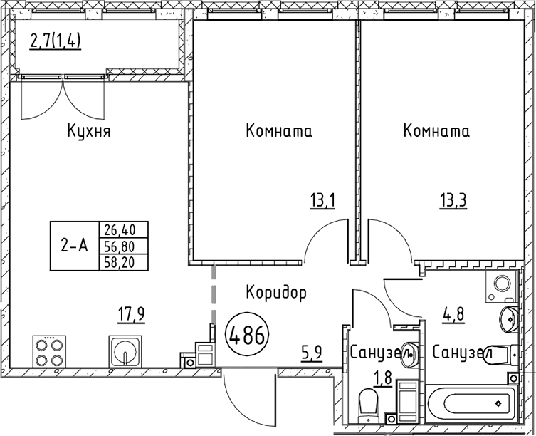 Планировка квартиры