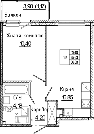 Планировка квартиры