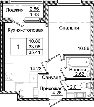Планировка квартиры