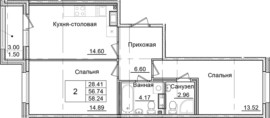 Планировка квартиры