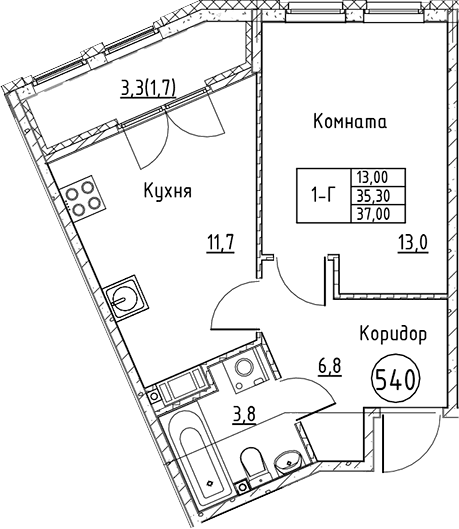 Планировка квартиры