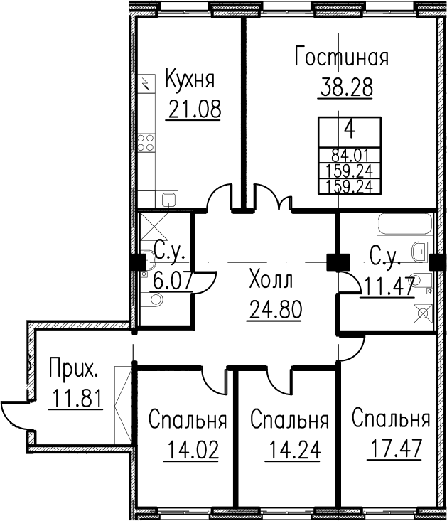 Планировка квартиры
