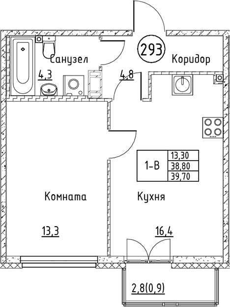 Планировка квартиры