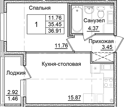 Планировка квартиры