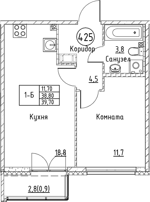 Планировка квартиры