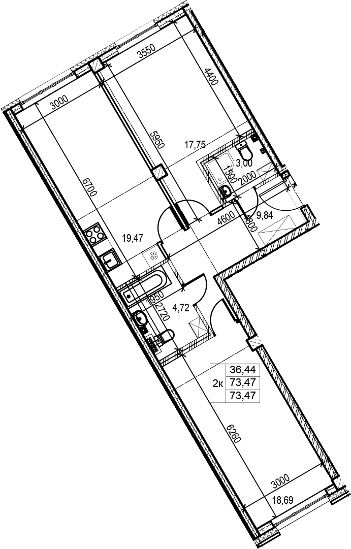Планировка квартиры