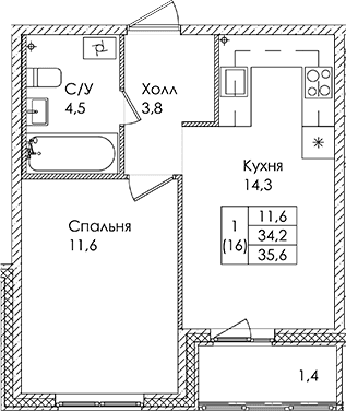 Планировка квартиры