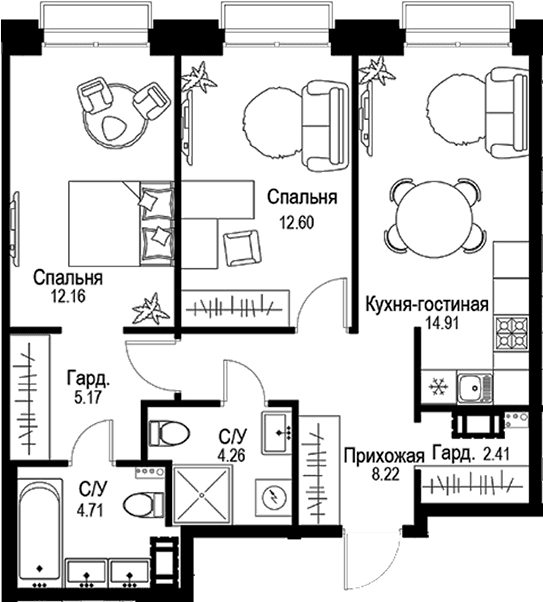 Планировка квартиры