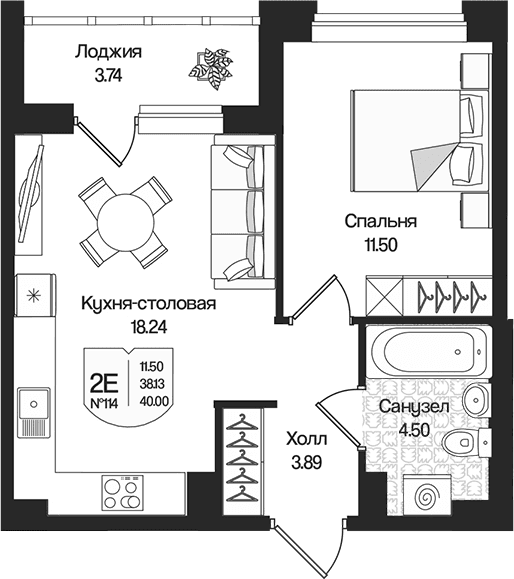 Планировка квартиры