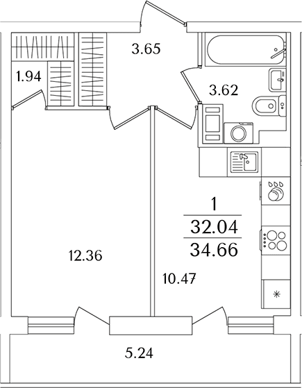 Планировка квартиры