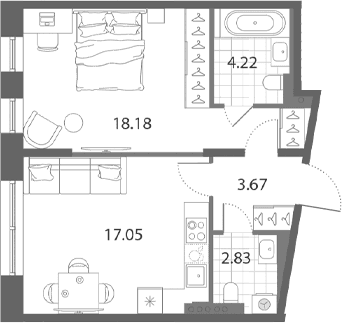 Планировка квартиры