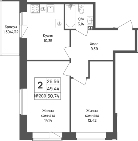 Планировка квартиры