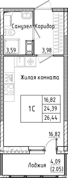 Планировка квартиры