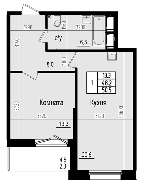 Планировка квартиры