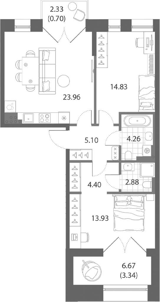 Планировка квартиры