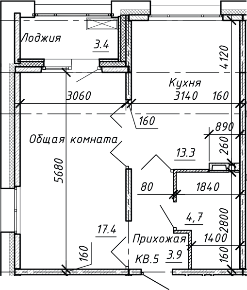 Планировка квартиры