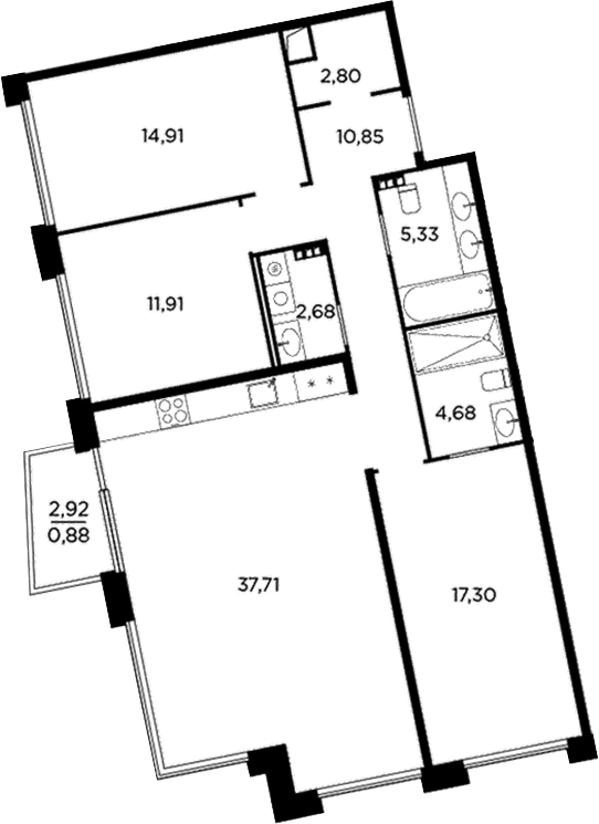 Планировка квартиры