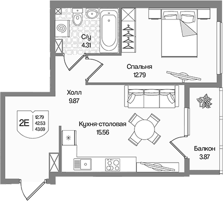 Планировка квартиры