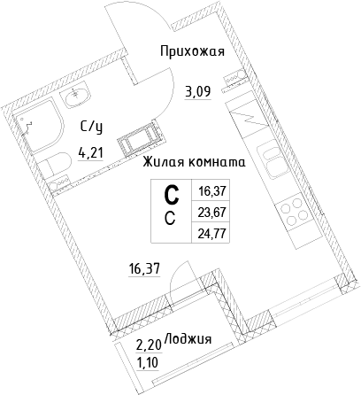 Планировка квартиры