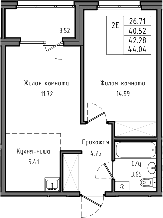 Планировка квартиры
