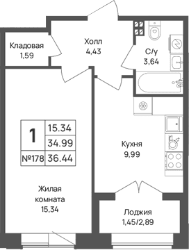 Планировка квартиры