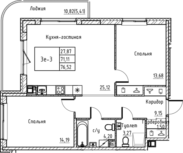 Планировка квартиры