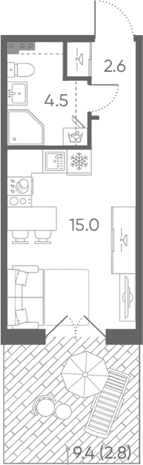 Планировка квартиры