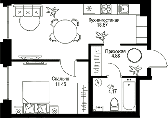 Планировка квартиры