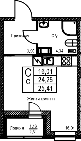 Планировка квартиры