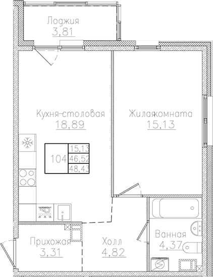 Планировка квартиры