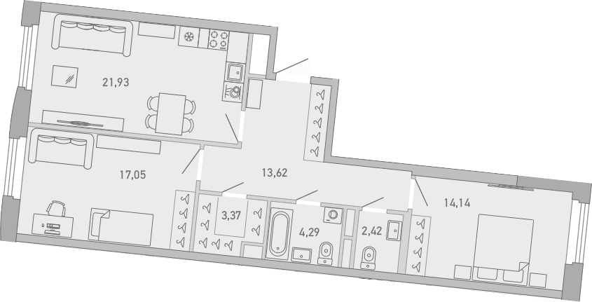 Планировка квартиры