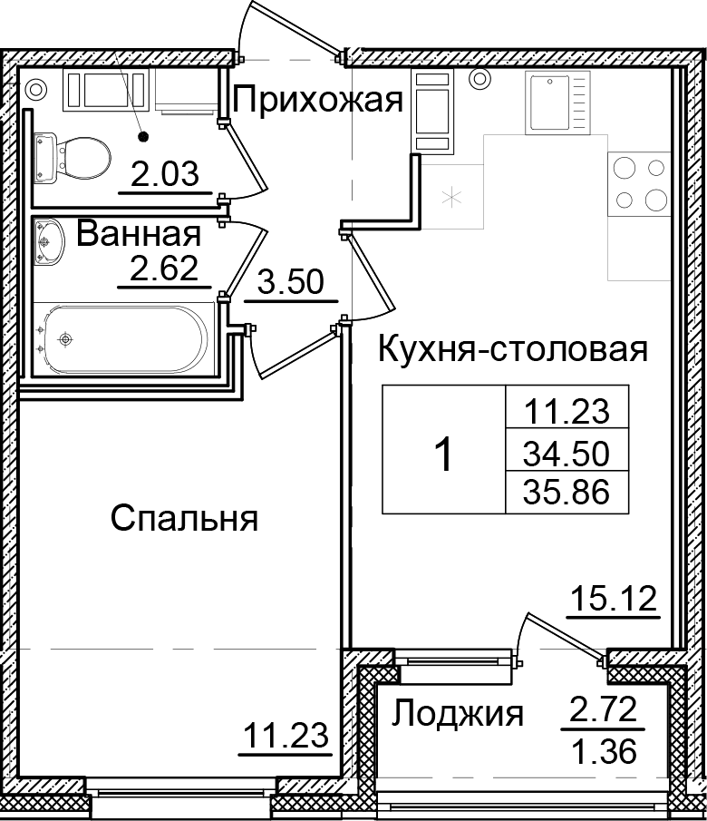 Планировка квартиры