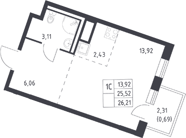 Планировка квартиры