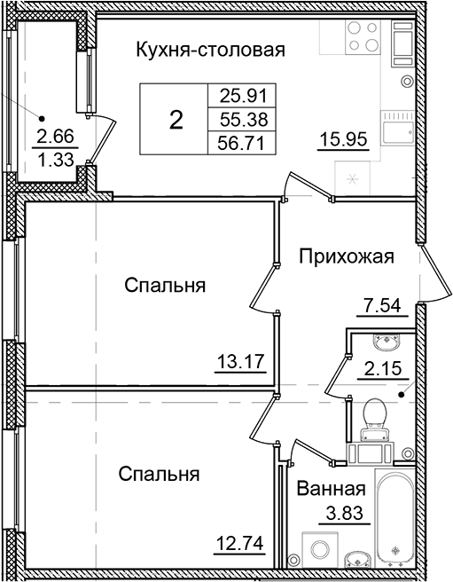 Планировка квартиры
