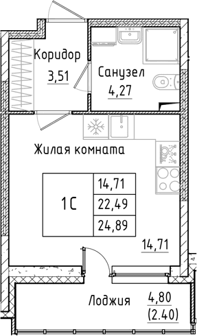 Планировка квартиры
