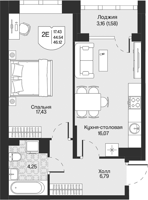 Планировка квартиры